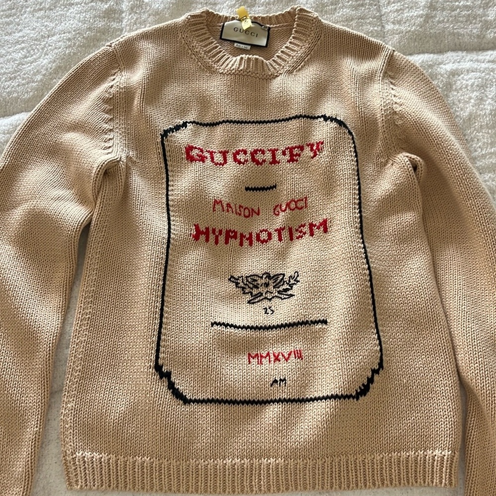 Gucci mens sweater